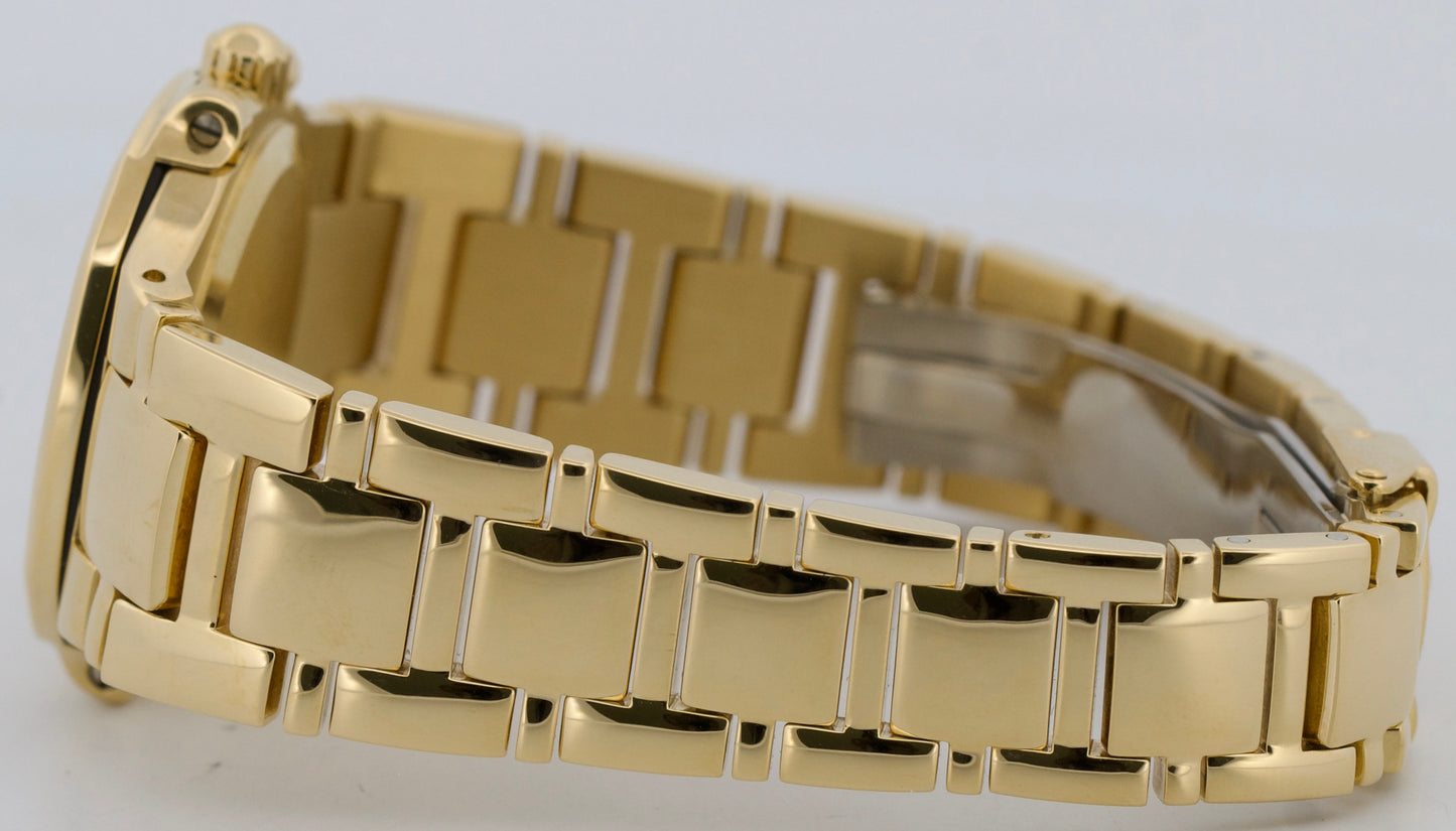 Ladies Patek Philippe Nautilus IVORY 18k Yellow Gold 27mm Quartz 4700/51 Watch