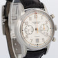 PAPERS Tiffany & Co. Chronograph SILVER Automatic Leather 42mm 33668845 BOX