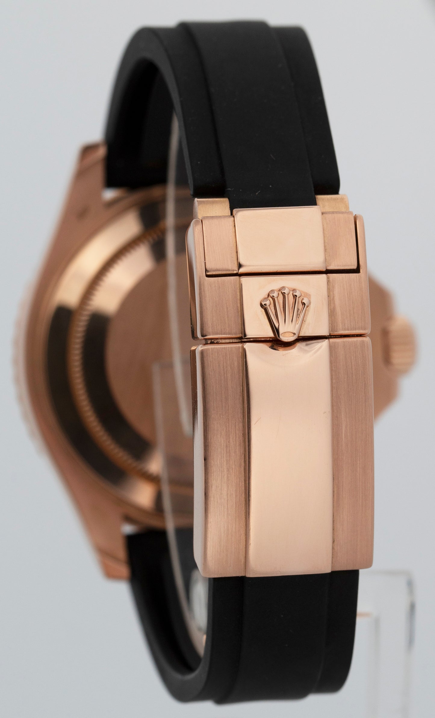 2017 PAPERS Rolex Yacht-Master RAINBOW DIAMOND Rose Gold 40mm 116655 Watch BOX