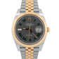 2023 PAPERS Rolex DateJust 41 WIMBLEDON Two-Tone Jubilee 41mm 126333 Watch BOX
