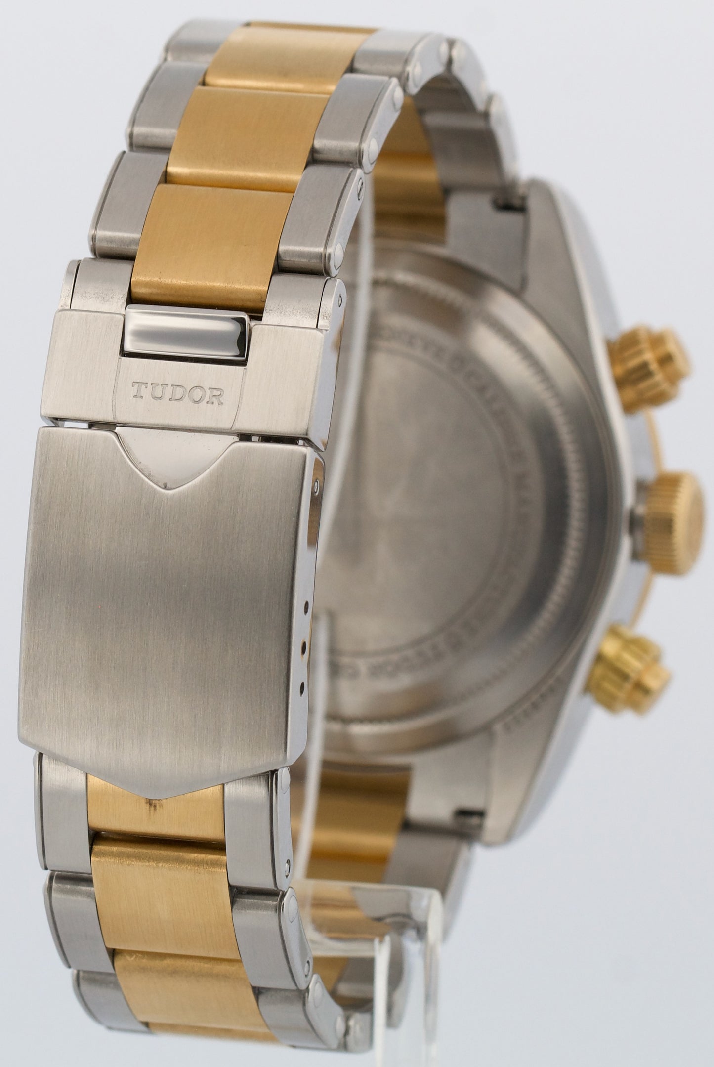 PAPERS Tudor Black Bay Chrono S&G 41mm 18K Yellow Gold Black Steel 79363N BOX
