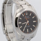 Rolex Milgauss BLACK Orange Stainless Steel 40mm Smooth Oyster 116400 Watch