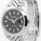 Rolex DateJust 41 BLACK 18K Gold Stainless Steel JUBILEE Smooth 41mm 126300