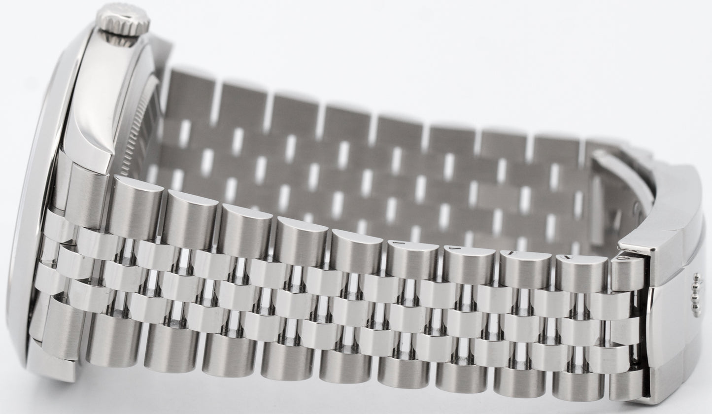 Rolex DateJust 41 BLACK 18K Gold Stainless Steel JUBILEE Smooth 41mm 126300