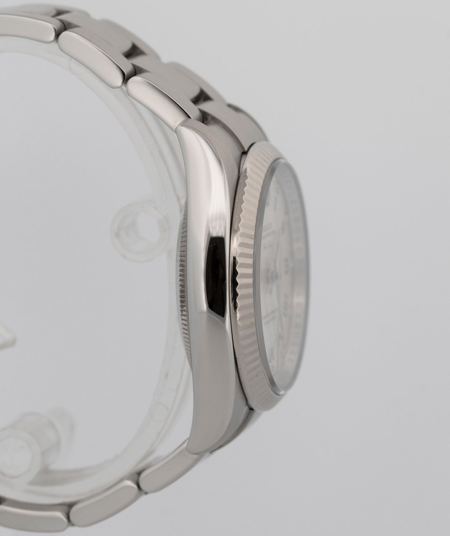 Rolex Air-King DIAMOND SILVER Stainless Steel 34mm 114234 Oyster Watch