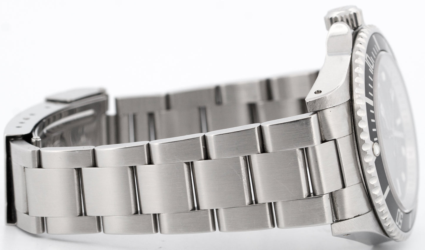 UNPOLISHED Rolex Submariner No-Date Black  REHAUT Stainless Steel 40mm 14060