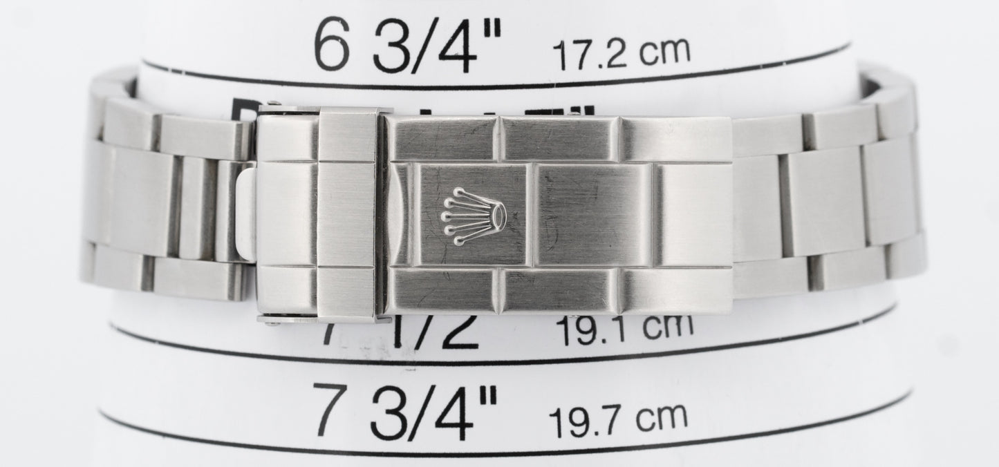 UNPOLISHED Rolex Submariner No-Date Black  REHAUT Stainless Steel 40mm 14060