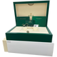 PAPERS Rolex Day-Date 40mm METEORITE BAGUETTE DIAMOND 18K White Gold 228349 RBR