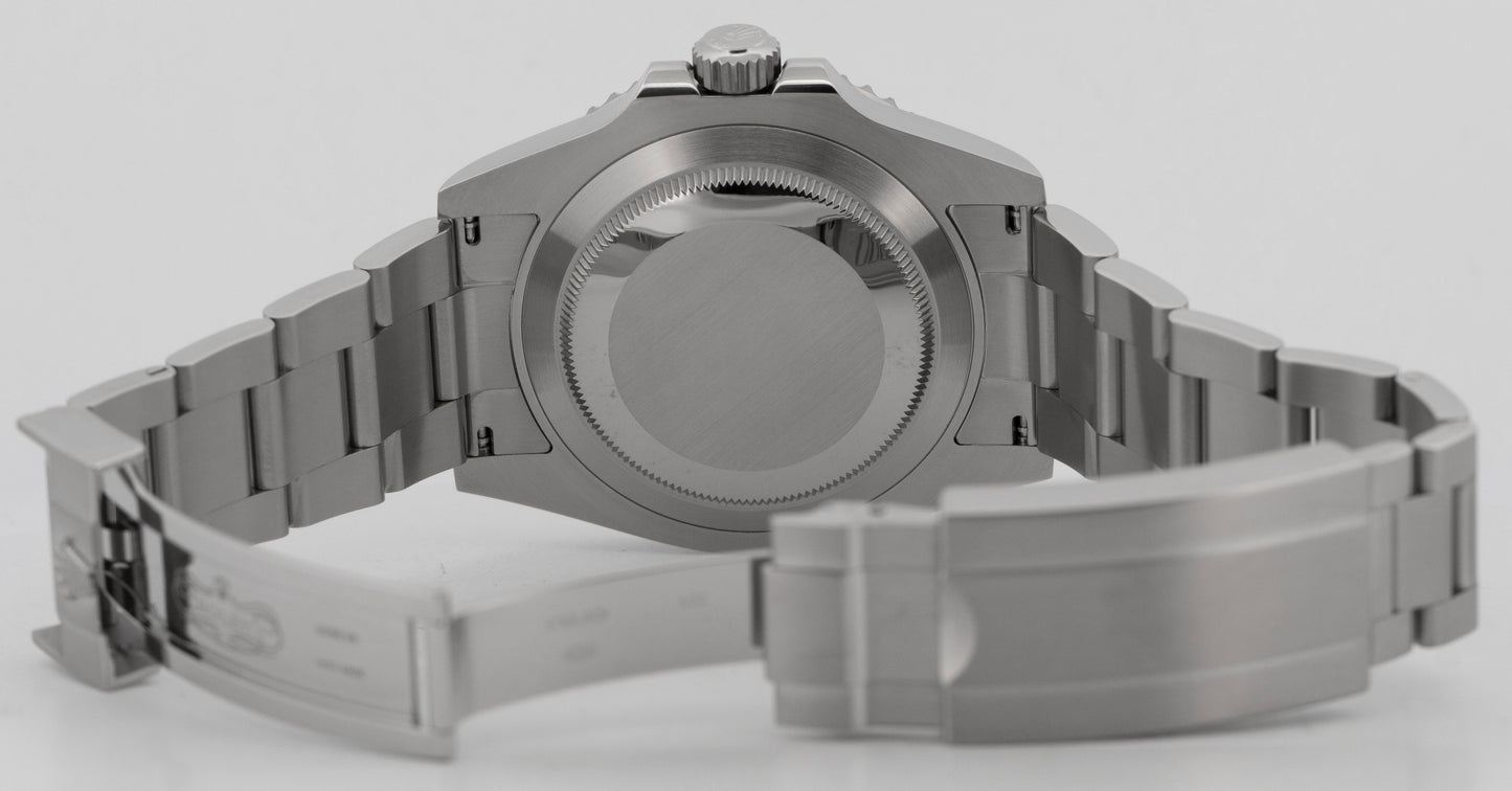 2021 PAPERS Rolex Submariner No-Date BLACK Steel 41mm 124060 LN Watch BOX