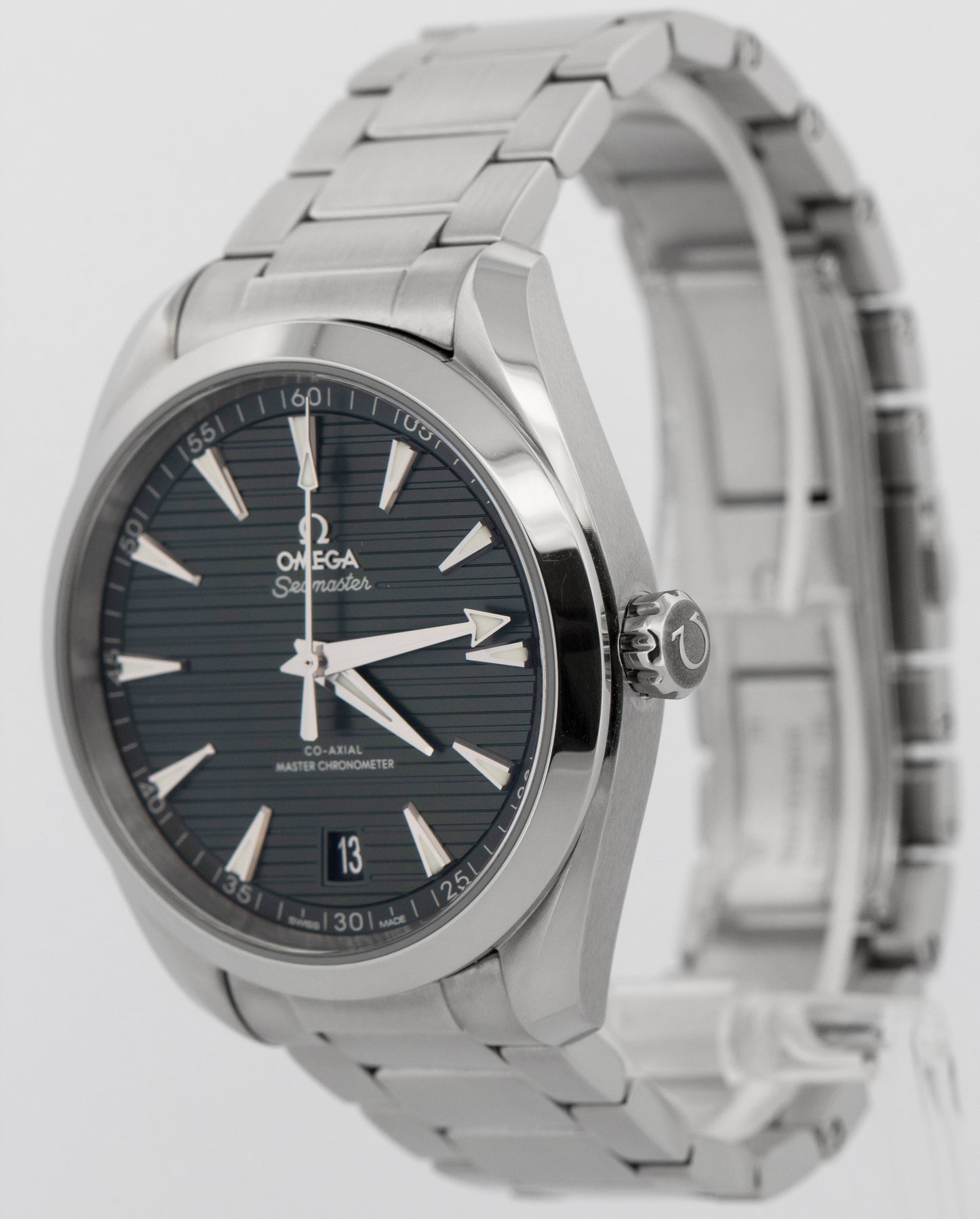 2021 PAPERS Omega Seamaster Aqua Terra 150M GREEN Steel 41mm 220.10.41.21.10.001