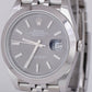 MINT 2022 PAPERS Rolex DateJust 41 Rhodium Stainless Jubilee Watch 126300 B+P
