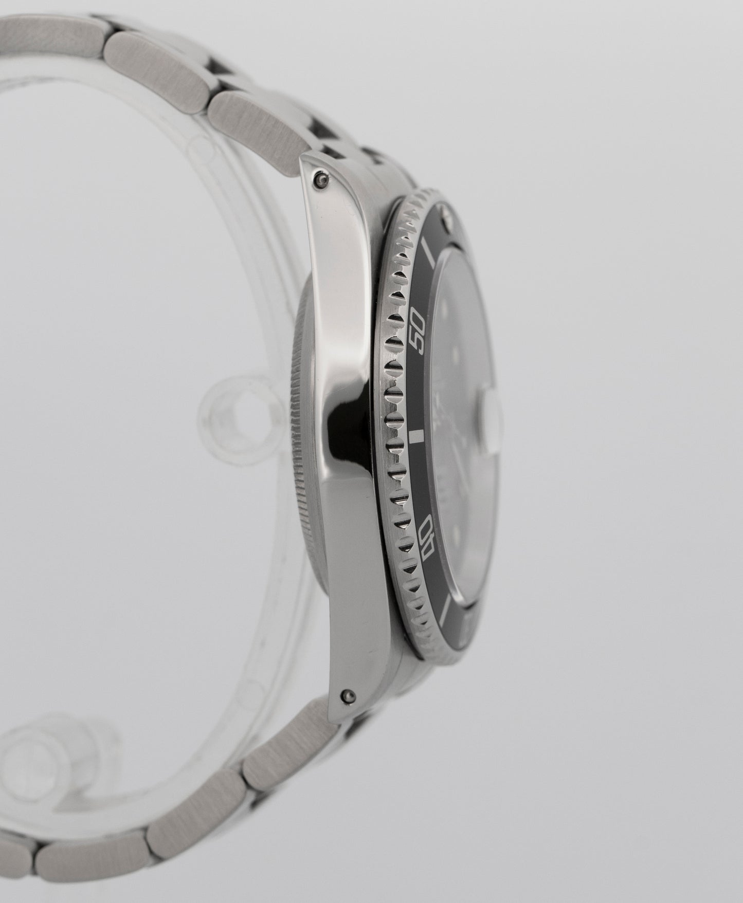 1989 PAPERS Rolex Submariner Date BLACK Steel 40mm 16610 Oyster Watch BOX