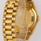 UNPOLISHED Rolex Day-Date President CHAMPAGNE 18K Yellow Gold 36mm Fluted 18238