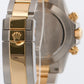 Rolex Daytona Cosmograph BLUE RACING Two-Tone 18K Yellow Gold Steel 116523 Watch