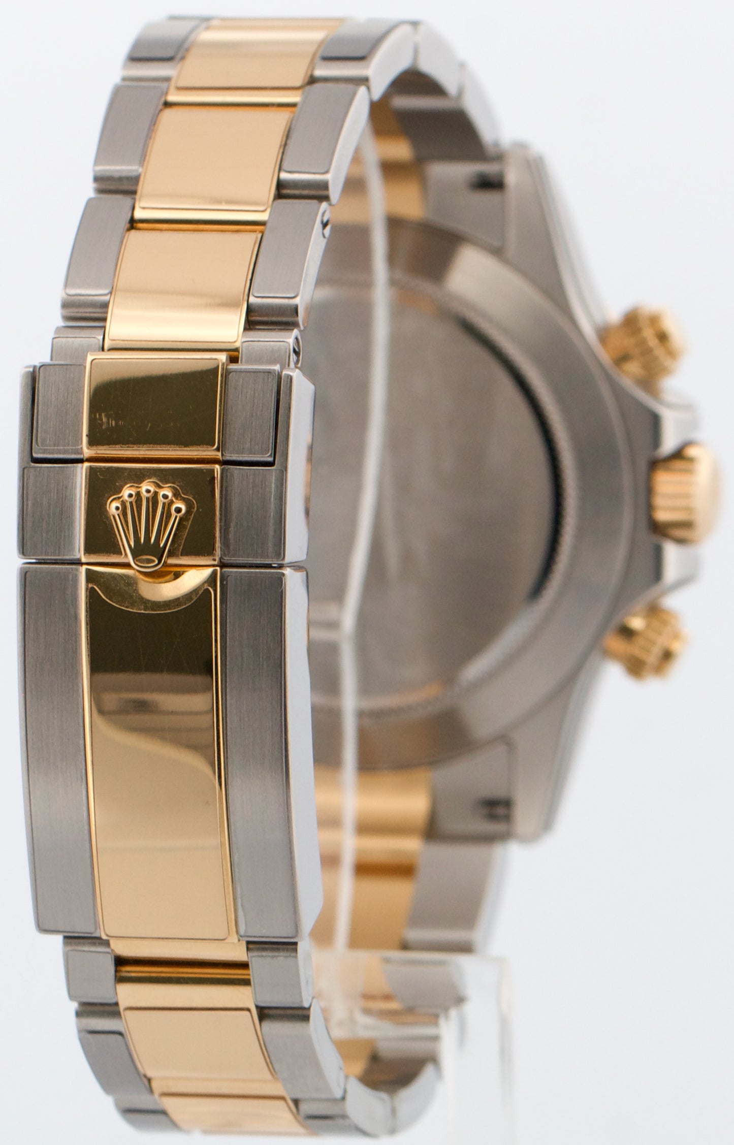 Rolex Daytona Cosmograph BLUE RACING Two-Tone 18K Yellow Gold Steel 116523 Watch