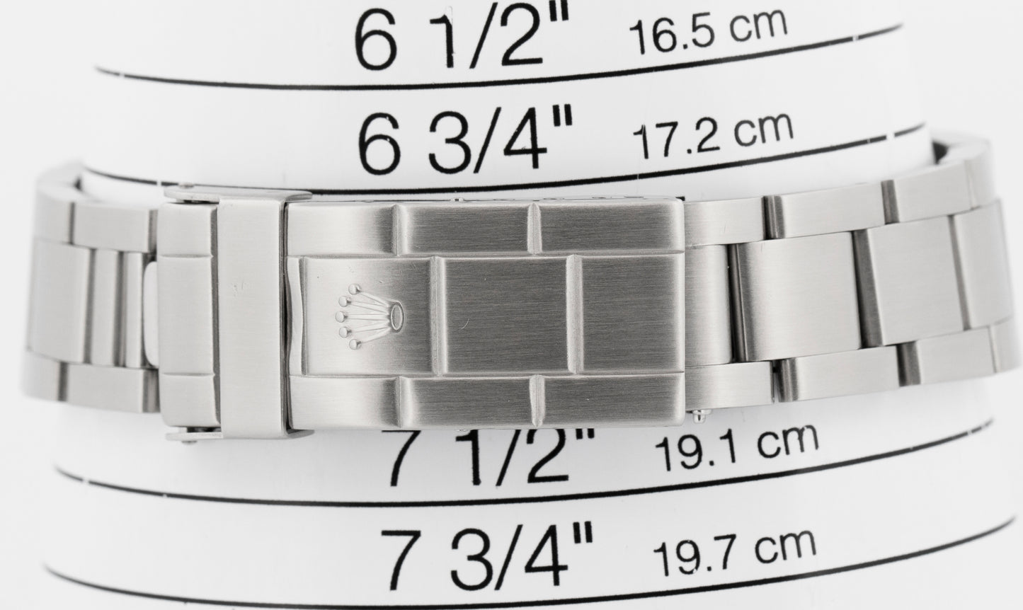 1989 PAPERS Rolex Submariner Date BLACK Steel 40mm 16610 Oyster Watch BOX