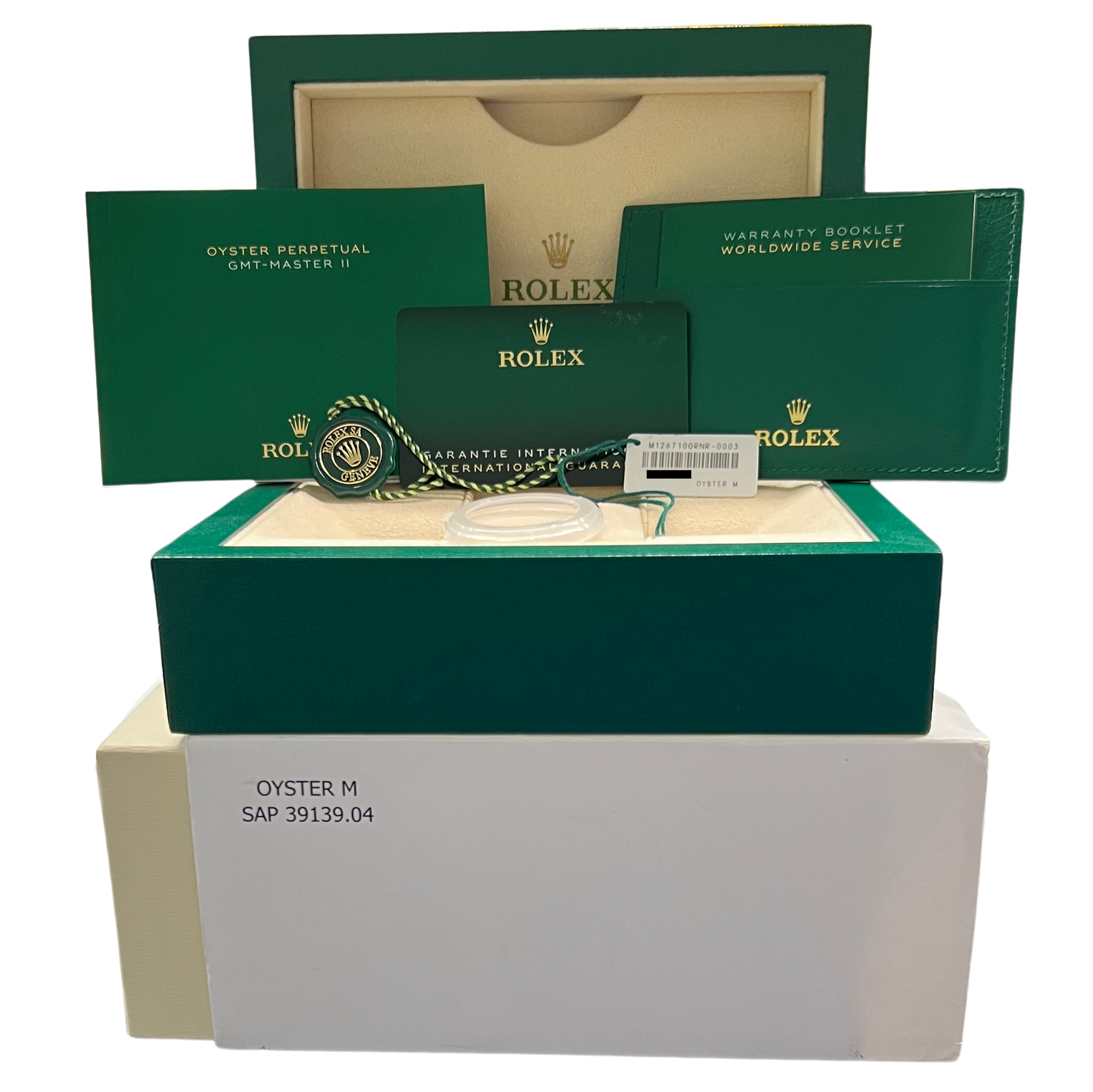 PAPERS Rolex GMT-Master II Jubilee BRUCE WAYNE Stainless Steel 126710 Watch BOX