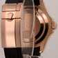 Rolex Yacht-Master BLACK 18K Rose Gold OYSTERFLEX Rubber Everose 40mm 116655