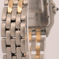 Ladies Cartier Panthere Midsize IVORY 18K Gold Steel TWO ROW 27mm Quartz 83949