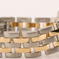 Ladies Cartier Panthere Midsize IVORY 18K Gold Steel TWO ROW 27mm Quartz 83949
