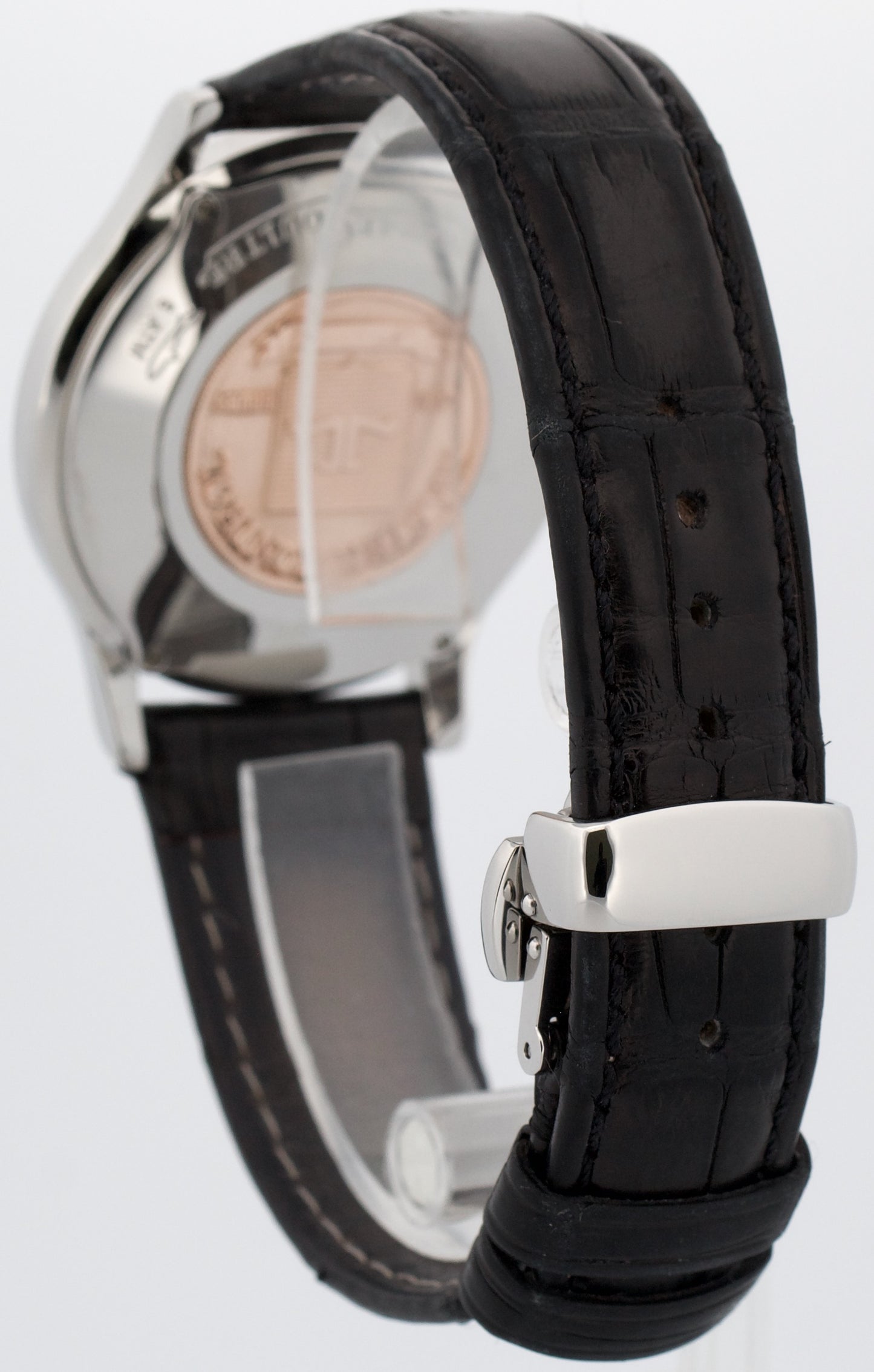 Jaeger-LeCoultre Master Control SILVER 37mm Stainless Steel Leather 140.8.89