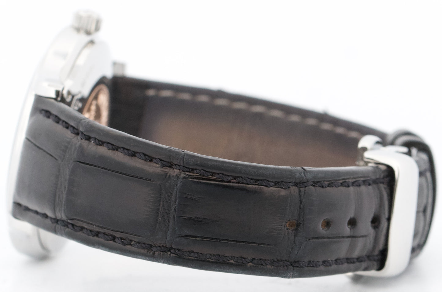 Jaeger-LeCoultre Master Control SILVER 37mm Stainless Steel Leather 140.8.89