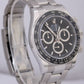 Rolex Daytona Cosmograph BLACK Ceramic 40mm Stainless Steel 126500 LN Watch BOX