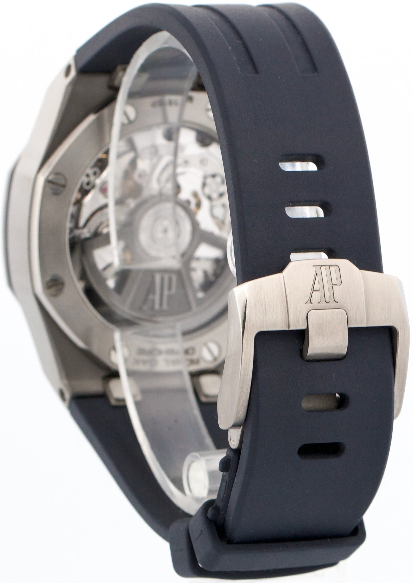 Audemars Piguet Royal Oak Offshore Chronograph BLUE Titanium Rubber 43mm 26420TI