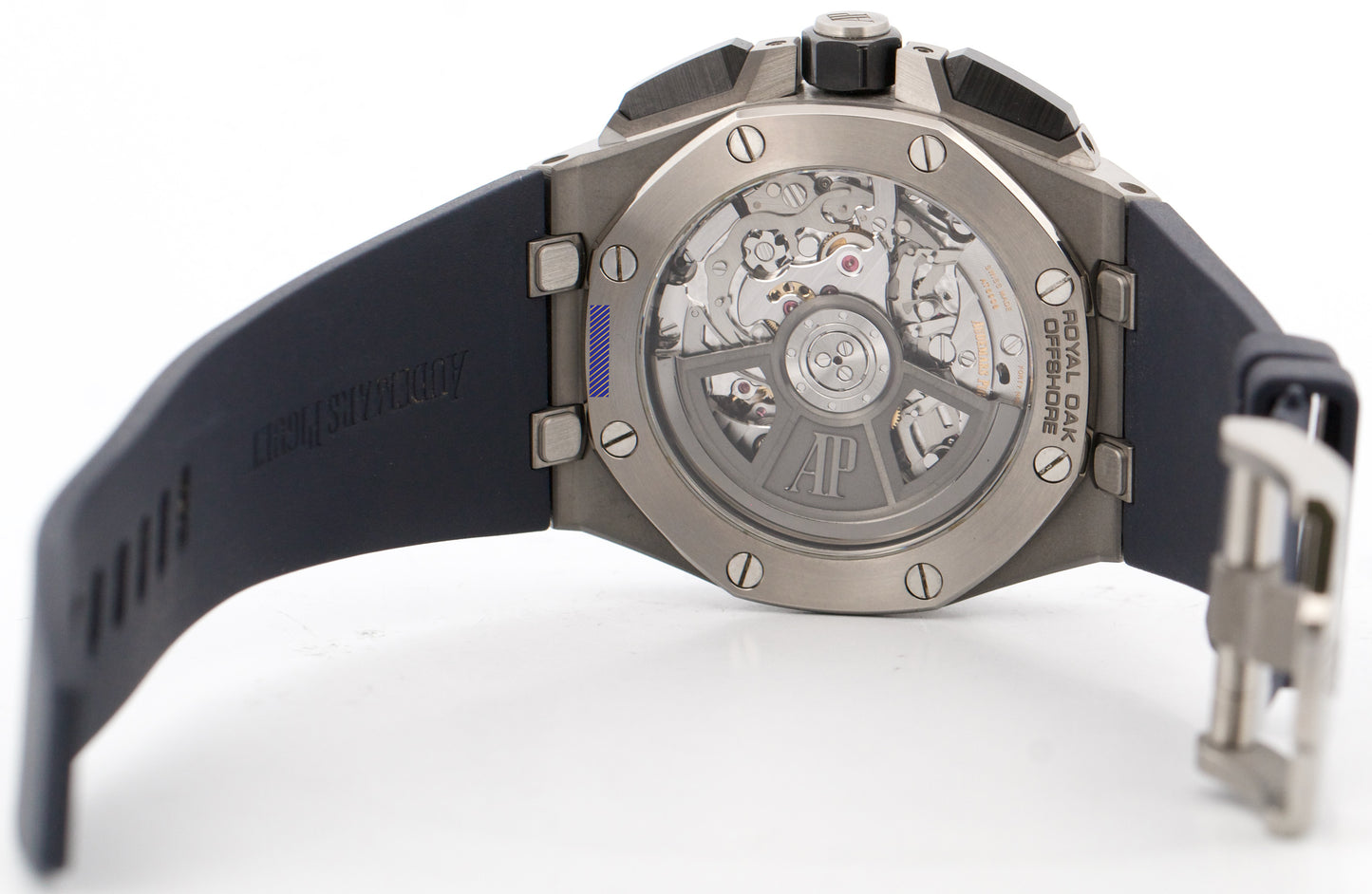 Audemars Piguet Royal Oak Offshore Chronograph BLUE Titanium Rubber 43mm 26420TI