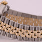 Rolex DateJust BLUE CONCENTRIC 36mm DIAMOND 18K Yellow Gold Steel JUBILEE 16263