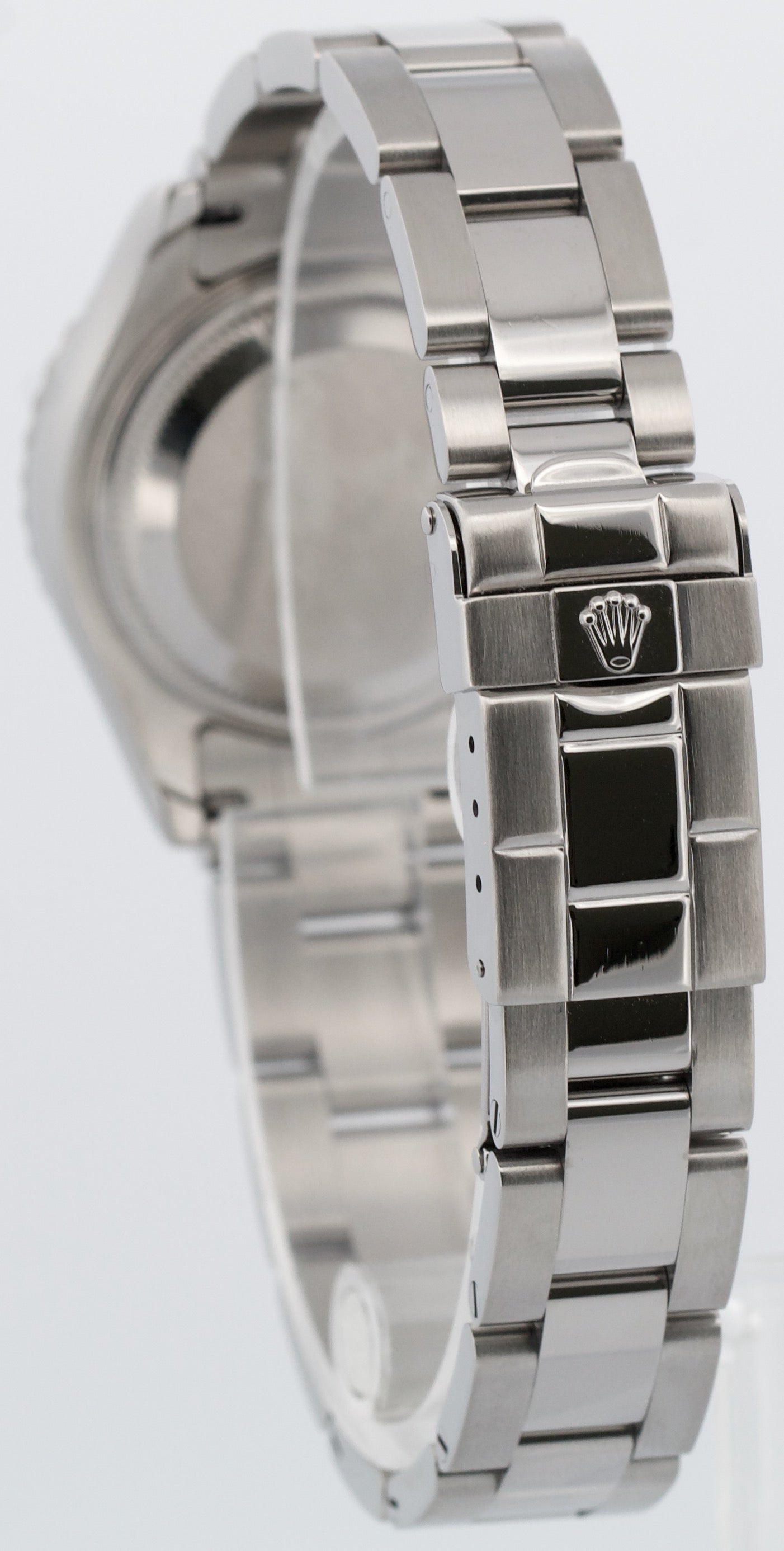 PAPERS Ladies Rolex Yacht-Master PLATINUM 29mm Stainless Steel Watch 169622 BOX