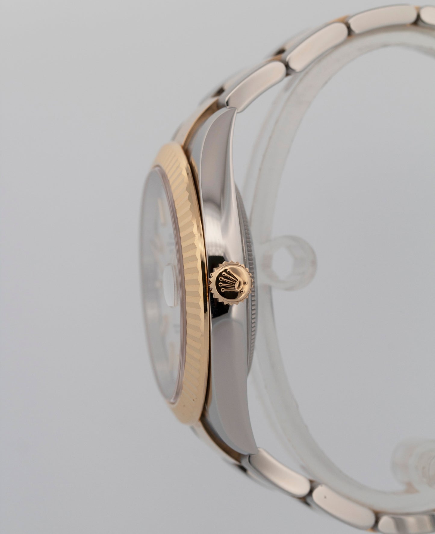 2023 PAPERS Rolex DateJust 41 WHITE Two-Tone Gold Steel 41mm 126333 Watch BOX