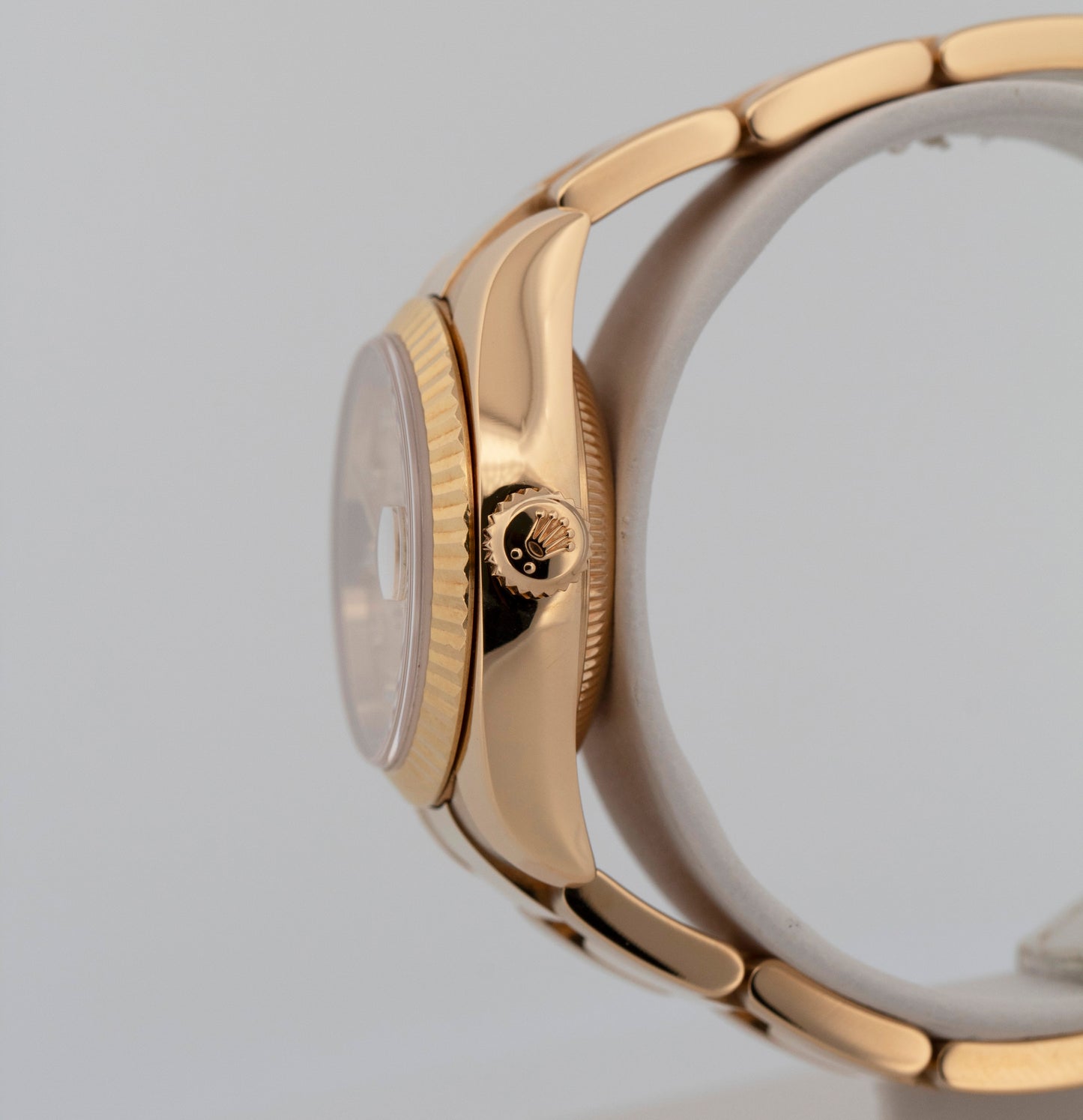 2003 PAPERS Rolex DateJust President SILVER Yellow Gold 26mm 179178 Watch BOX