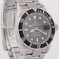UNPOLISHED PAPERS Rolex Submariner Date REHAUT Black RANDOM SERIAL 16610 BOX