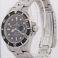 UNPOLISHED PAPERS Rolex Submariner Date REHAUT Black RANDOM SERIAL 16610 BOX