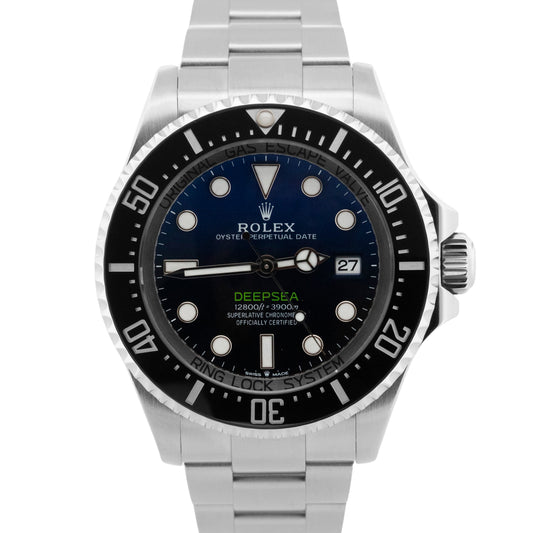 2025 PAPERS Rolex Sea-Dweller Deepsea JAMES CAMERON BLUE Steel 44mm 136660 BOX