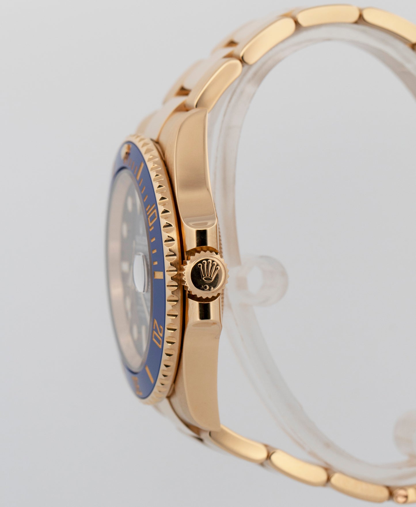 2023 PAPERS Rolex Submariner Date BLUE 18K Yellow Gold 41mm 126618 LB Watch BOX