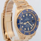 2023 PAPERS Rolex Submariner Date BLUE 18K Yellow Gold 41mm 126618 LB Watch BOX