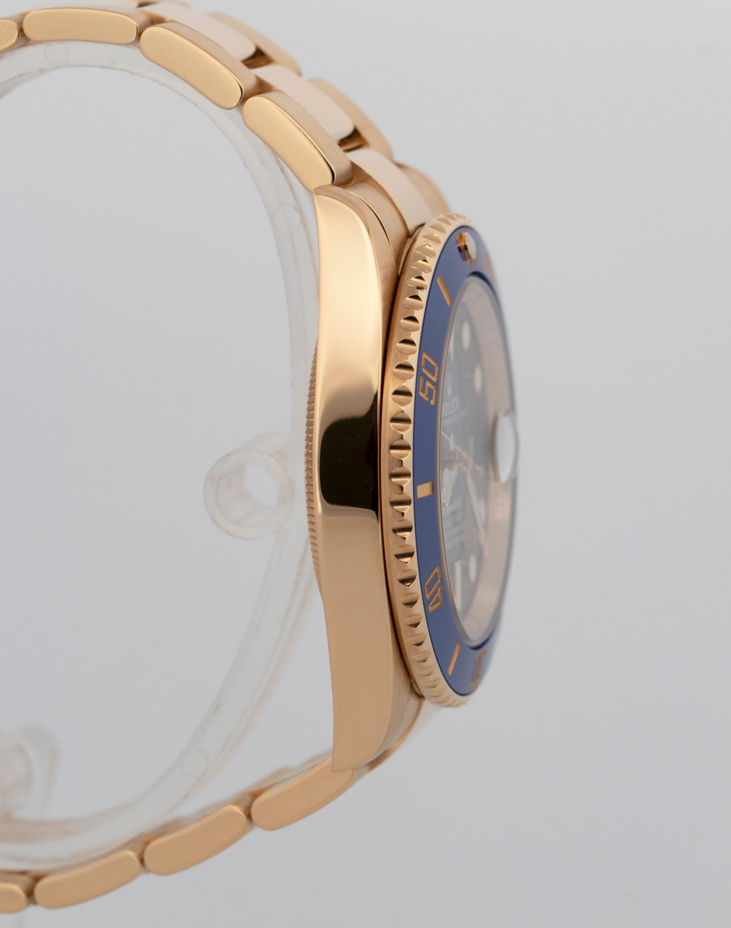 2023 PAPERS Rolex Submariner Date BLUE 18K Yellow Gold 41mm 126618 LB Watch BOX