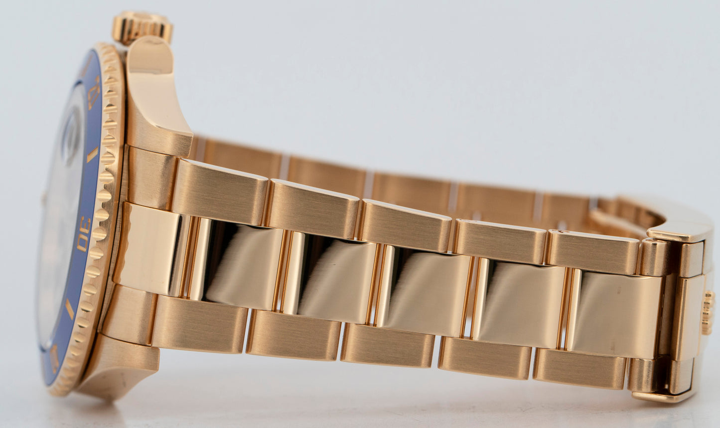 2023 PAPERS Rolex Submariner Date BLUE 18K Yellow Gold 41mm 126618 LB Watch BOX