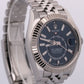 2024 PAPERS Rolex Sky-Dweller BLUE 42mm JUBILEE 18K Steel Watch 336934 BOX