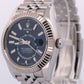 2024 PAPERS Rolex Sky-Dweller BLUE 42mm JUBILEE 18K Steel Watch 336934 BOX