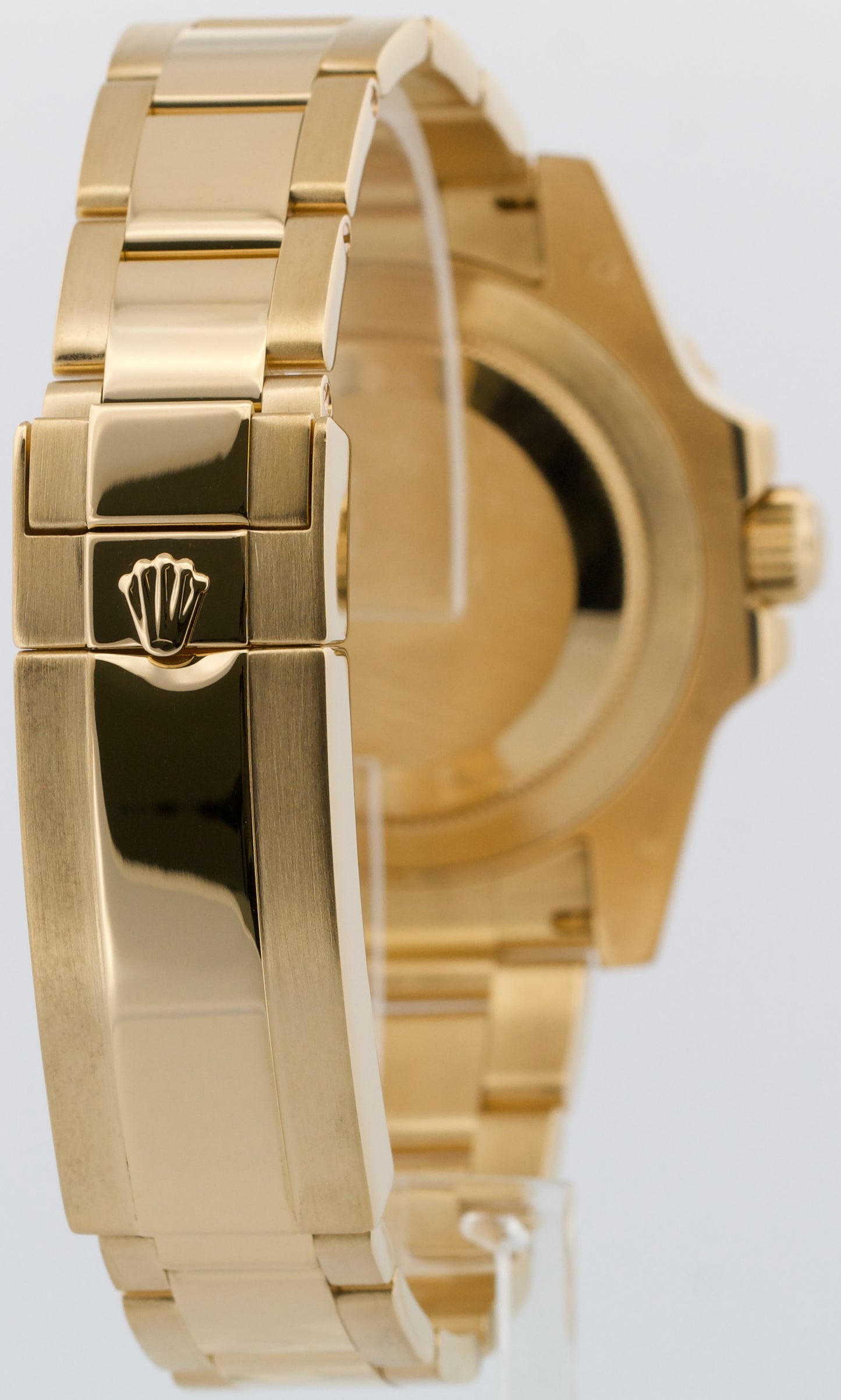 PAPERS Rolex Submariner Date 40mm BLACK Ceramic 18K Yellow Gold 116618 LN BOX