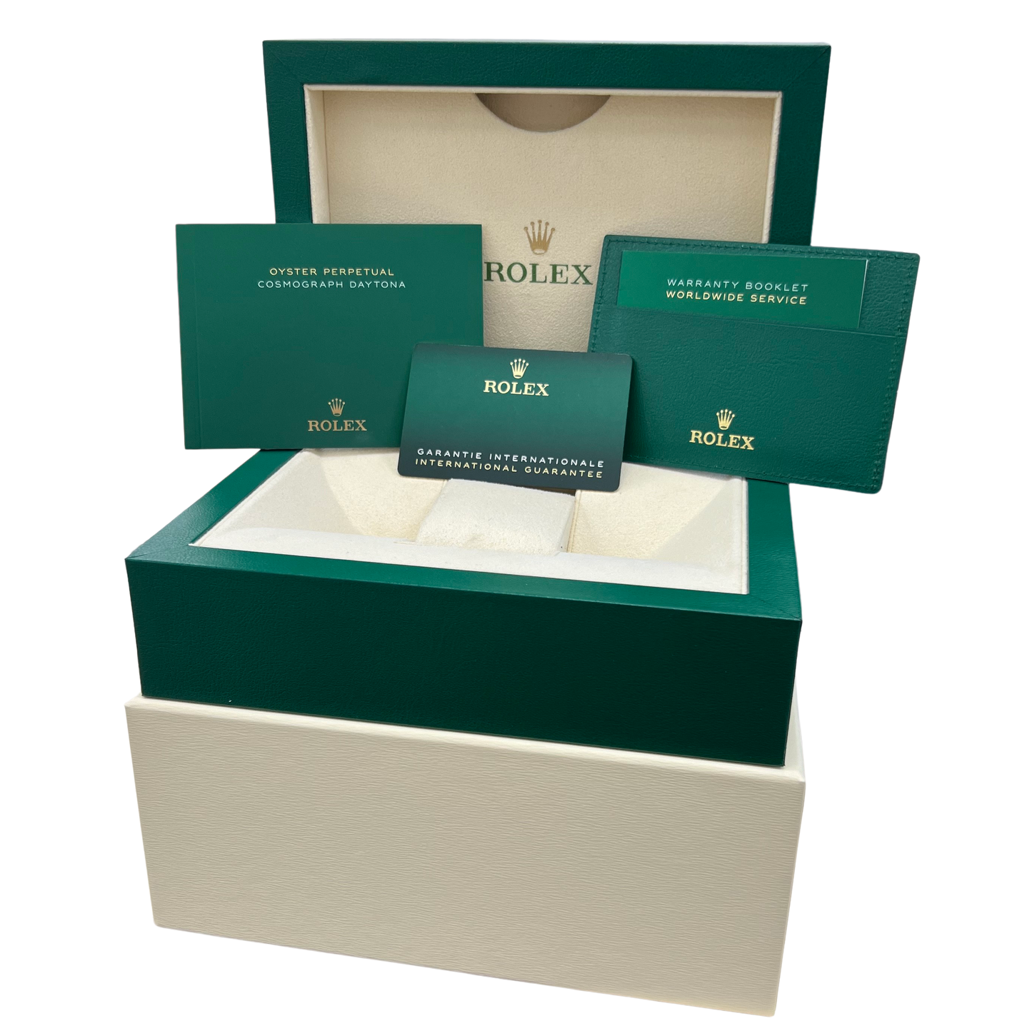 2024 PAPERS Rolex Daytona 40mm Black NEWMAN 18K Yellow Gold 126508 Watch BOX