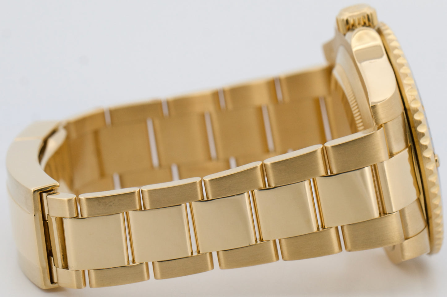 PAPERS Rolex Submariner Date 40mm BLACK Ceramic 18K Yellow Gold 116618 LN BOX