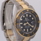 2021 PAPERS Rolex Sea-Dweller 43mm BLACK Two-Tone 18K Gold Steel 126603 BOX