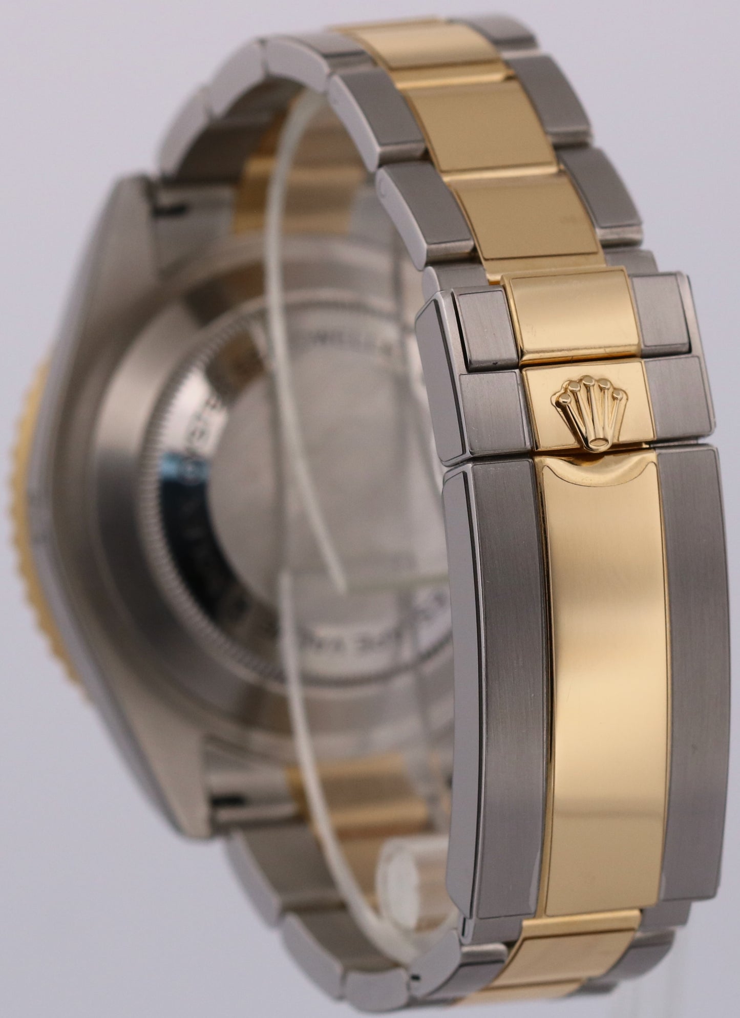 2021 PAPERS Rolex Sea-Dweller 43mm BLACK Two-Tone 18K Gold Steel 126603 BOX