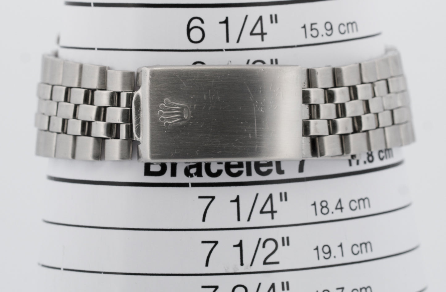 VINTAGE 1946 Rolex DateJust 36mm Black RED ROULETTE 14K Steel JUBILEE Watch 6605