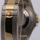 2021 PAPERS Rolex Sea-Dweller 43mm BLACK Two-Tone 18K Gold Steel 126603 BOX