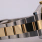 2021 PAPERS Rolex DateJust 41 BLACK Two-Tone 18K Steel OYSTER 41mm 126333 BOX